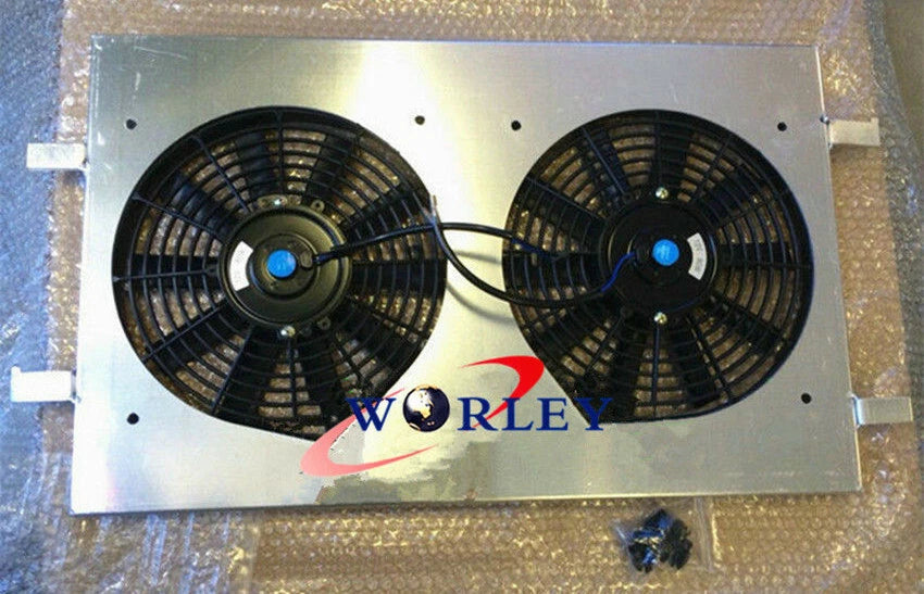 Aluminum Radiator & Fan Shroud for Holden Commodore V6 VT VX 3.8L (1997-2002)