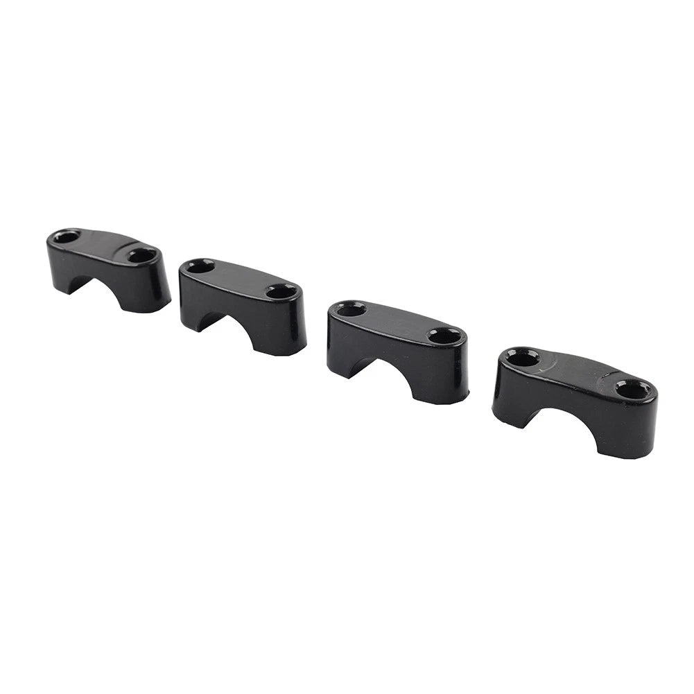Black 22mm 7/8" Handlebar Mount Clamp Riser for Dirt Pit Bike ATV