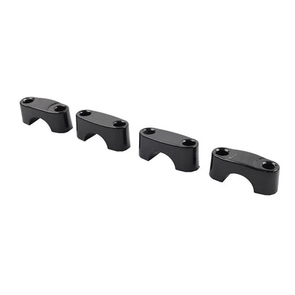 Black 22mm 7/8" Handlebar Mount Clamp Riser for Dirt Pit Bike ATV