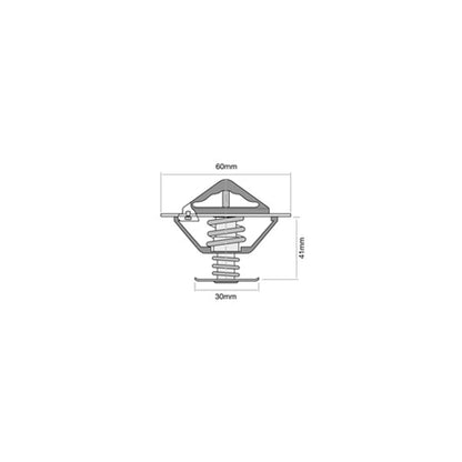 Thermostat for Toyota Landcruiser Prado 95 120 150 155 Series (2000-2020)
