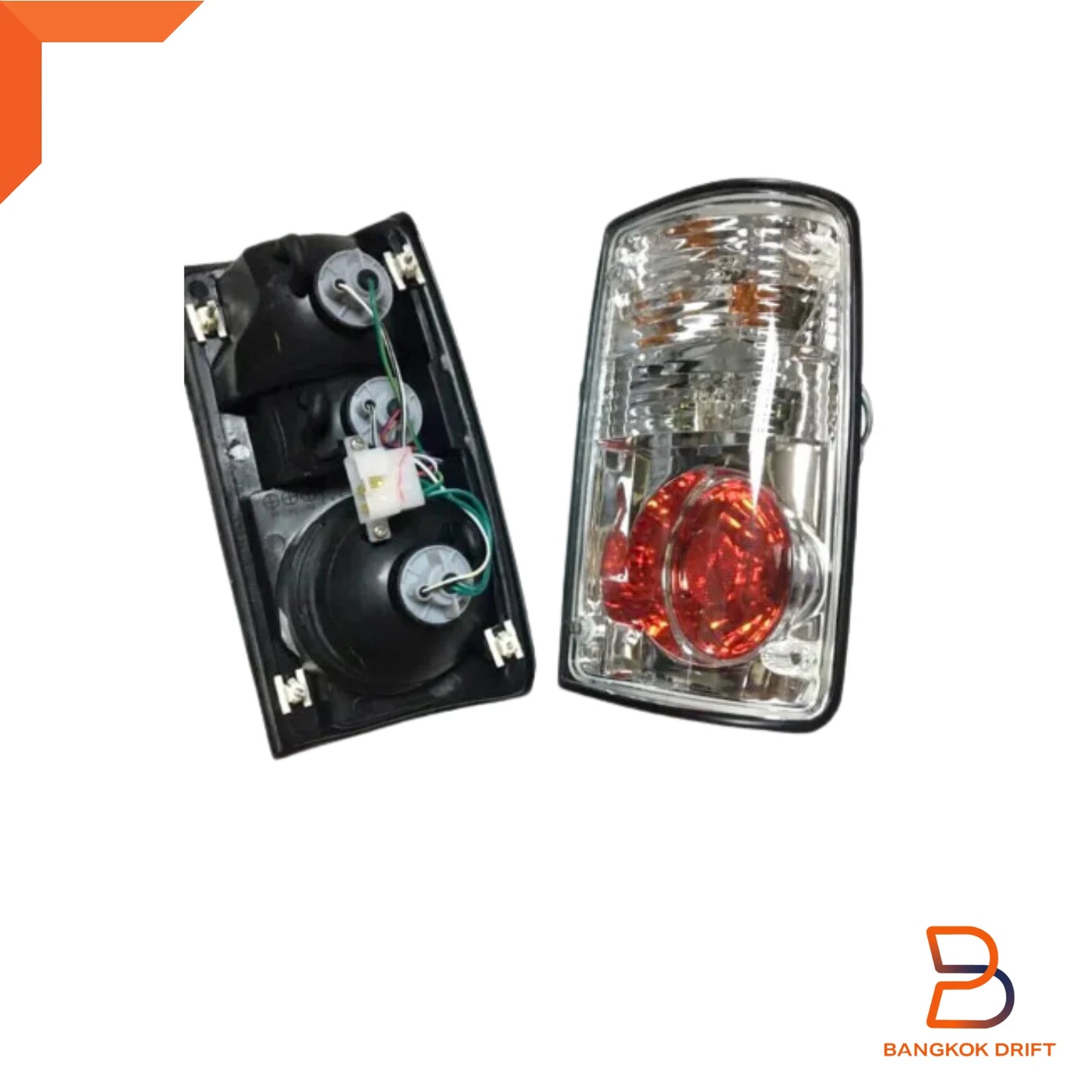 Clear Tail Light Lens for Toyota Hilux Ute LN85 LN105 LN106 (1988-1996)