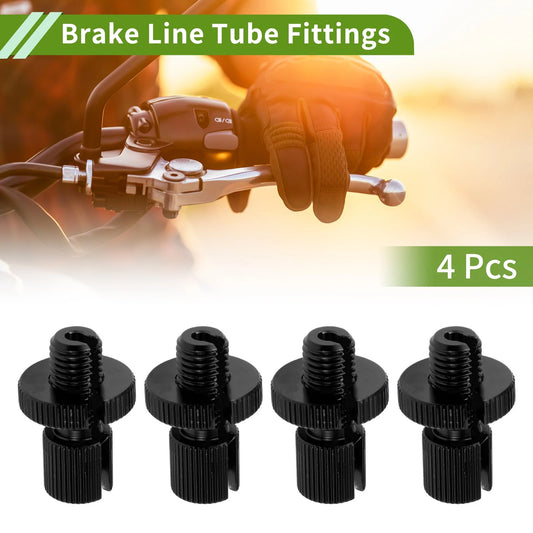 Cable Adjuster Screw / 4 x Aluminum Motorcycle Clutch Cable Black for Motorcycle