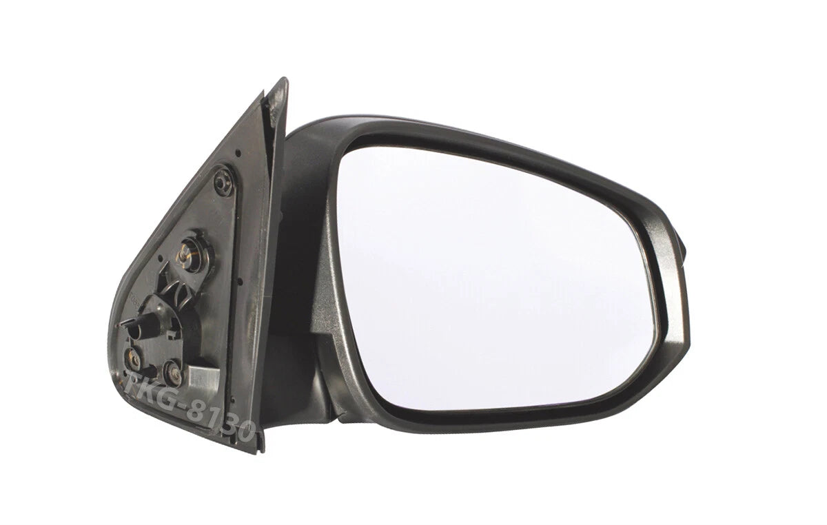 RH Manual Side View Mirror Black for Toyota Hilux Revo (2015-2020)