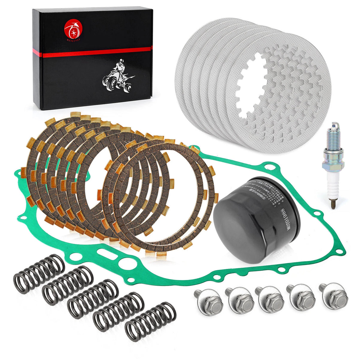 Clutch Kit & Spring Plate Gasket Plates for Yamaha Raptor 660R (2001–2005)