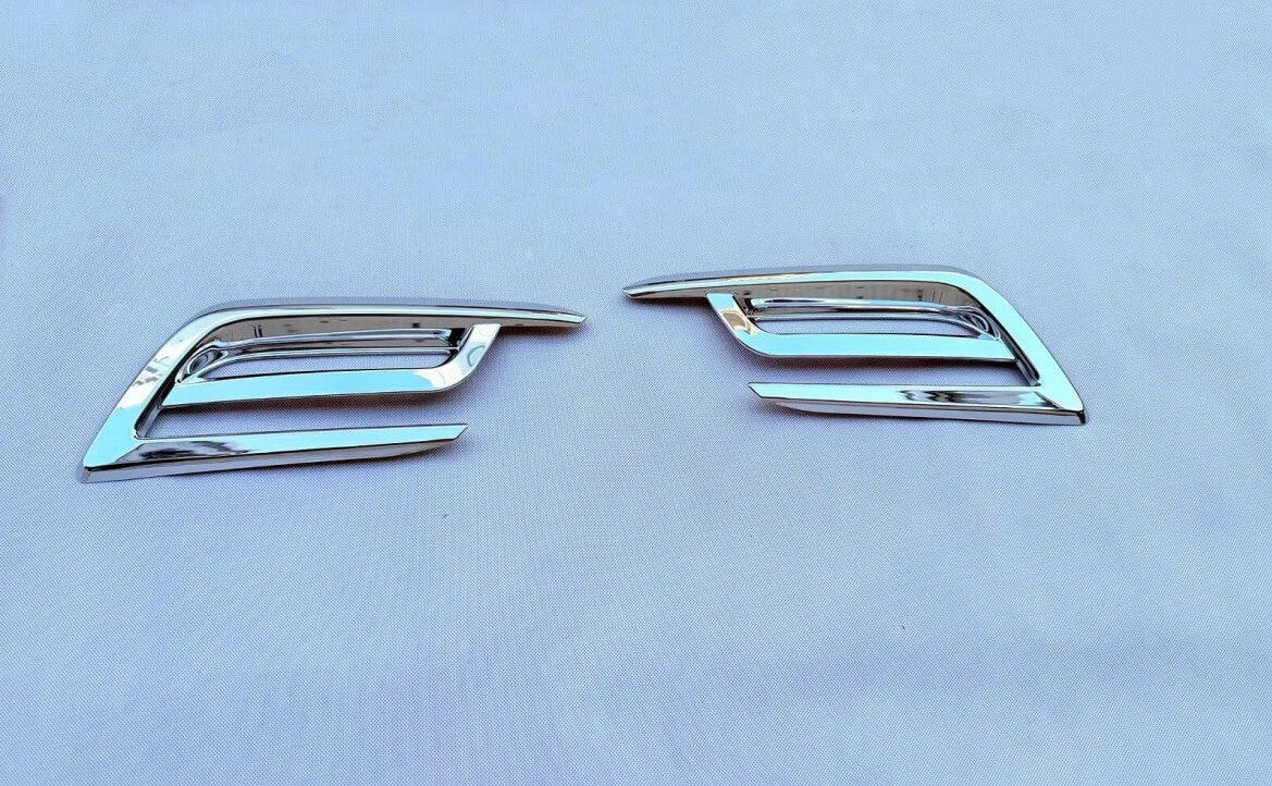 Rear Bumper Fog Light Cover Trim Chrome for Toyota Grand Highlander (2024-2025)