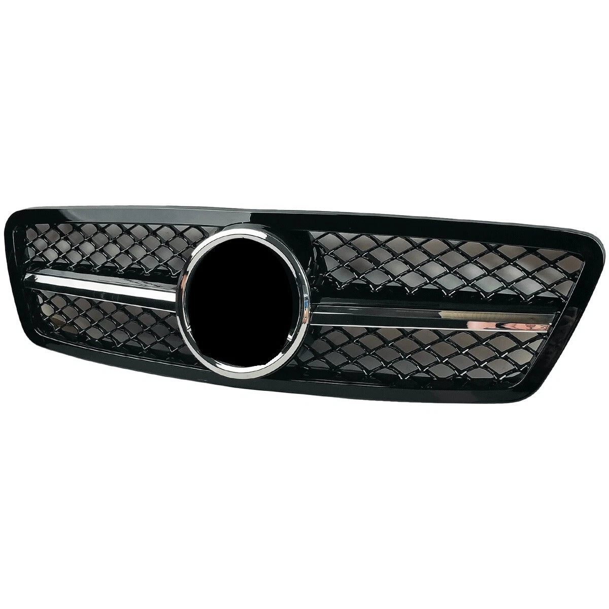 Grill Grille Mask for Mercedes Benz W203 C200 C230 C240 (2000-2007)