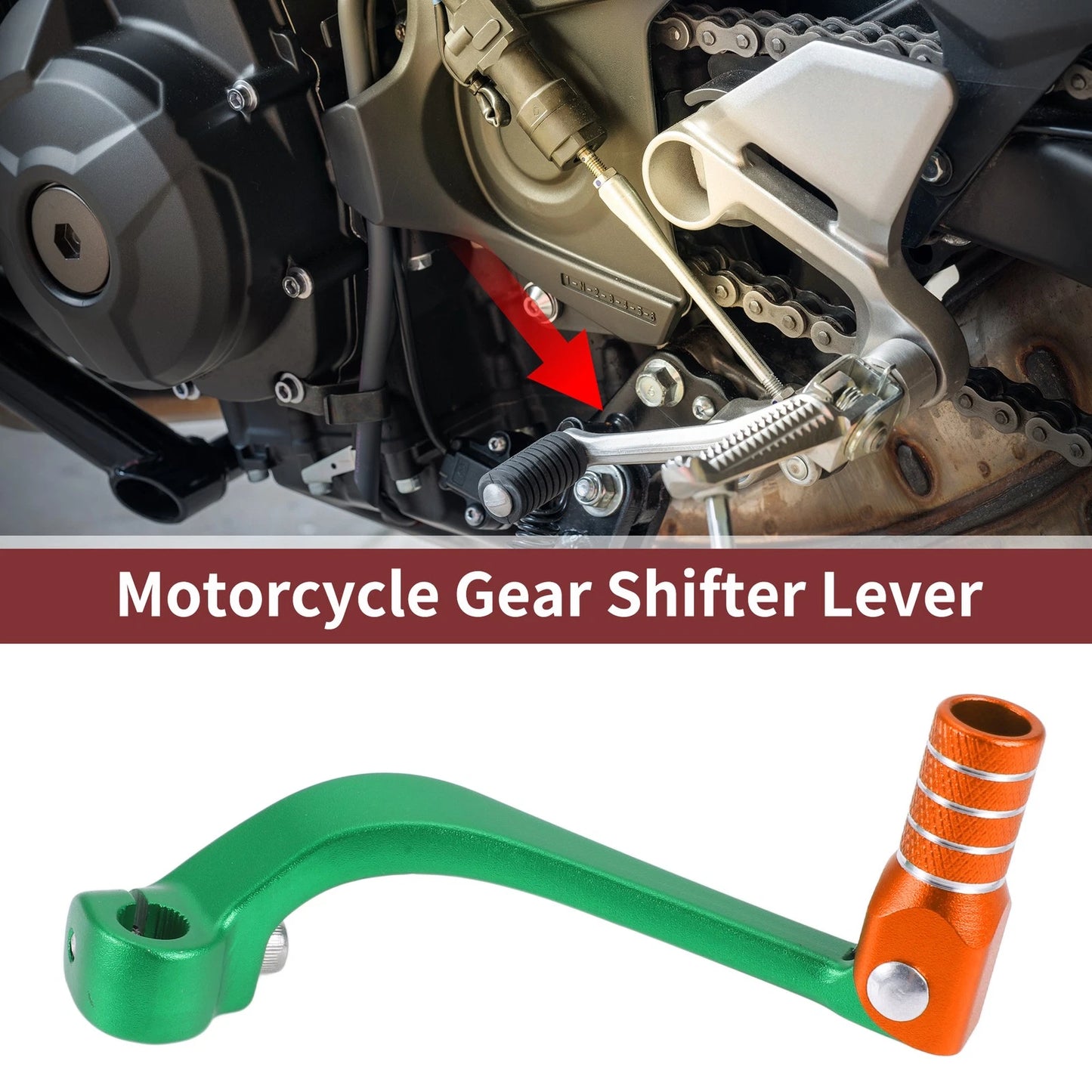 Folding Gear Shifter Lever for Honda CRF110F (2013–2018)