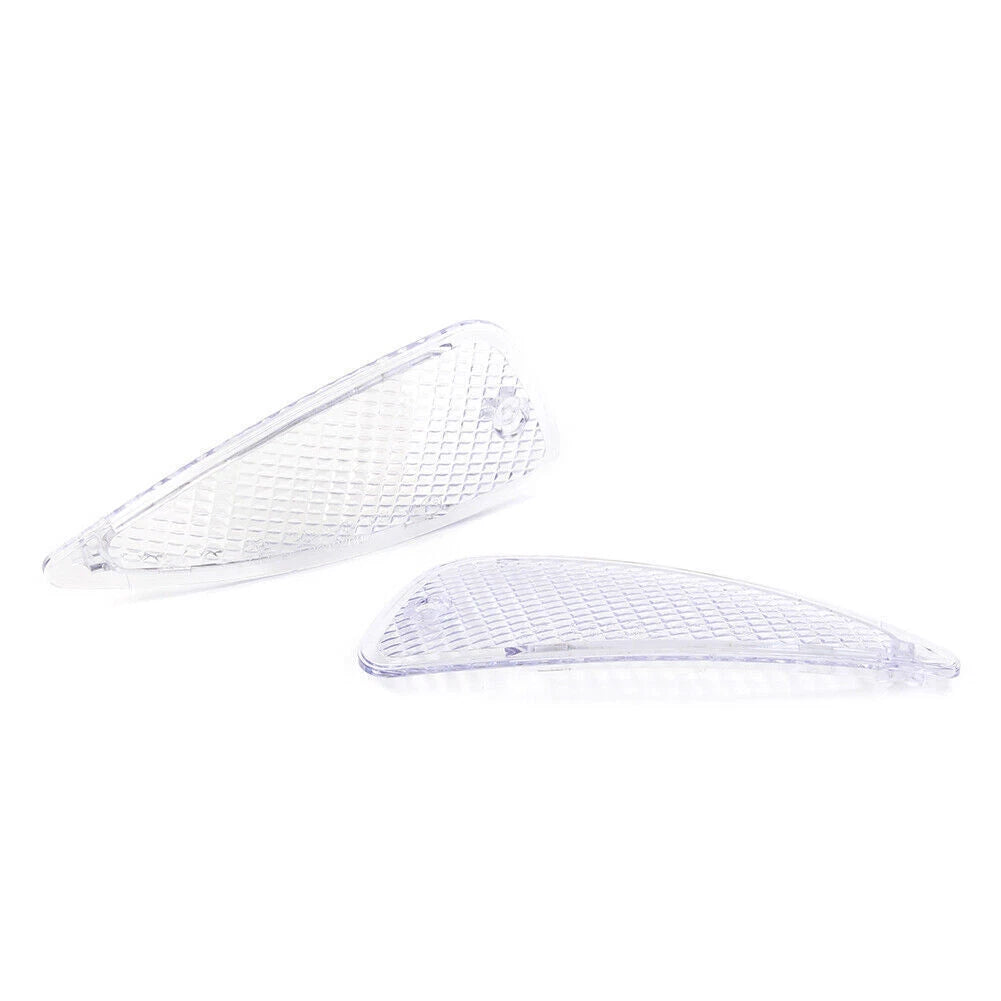 2 x Clear Front Turn Signal Light Lens for BMW K1200RS (1997-2001)