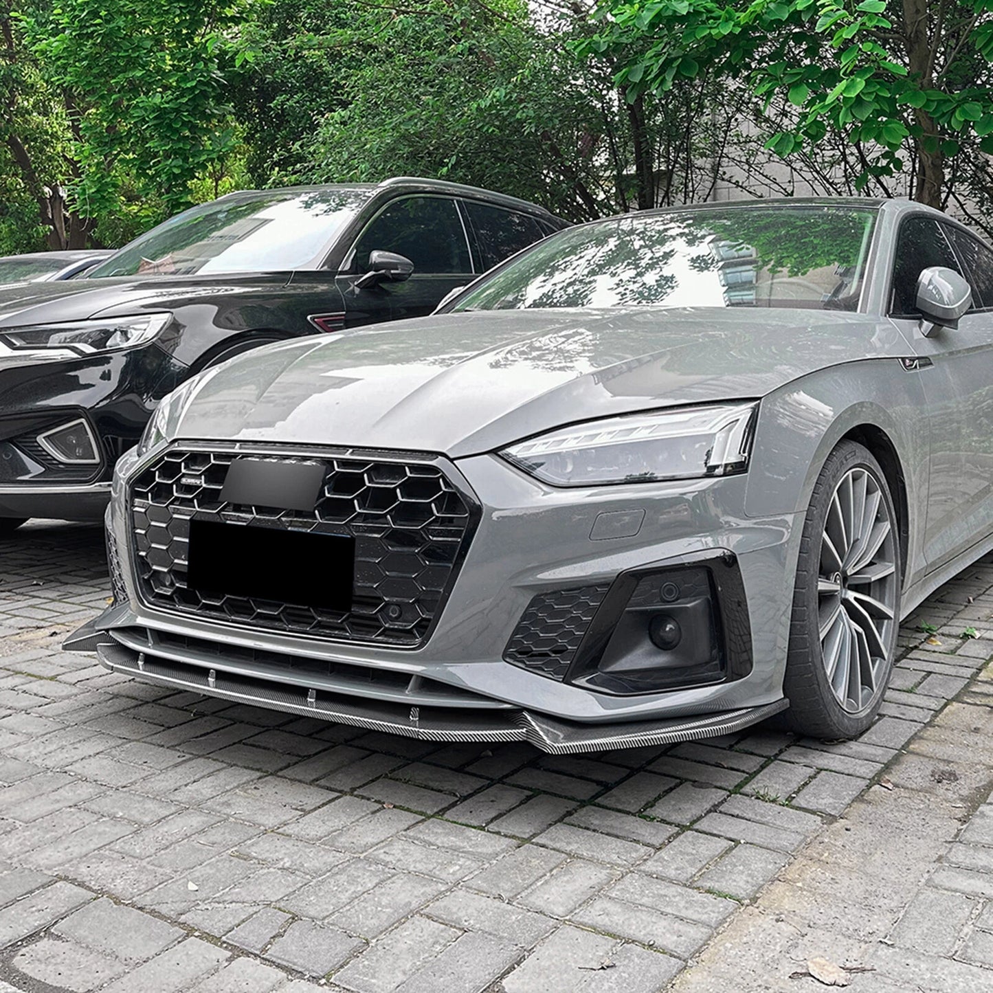 Front Splitter Lip for Audi A5 Sline S5 (2021-2024)