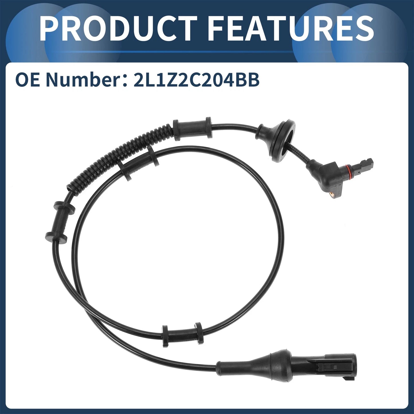 ABS Wheel Speed Sensor for Ford Expedition 2003-2006 Rear