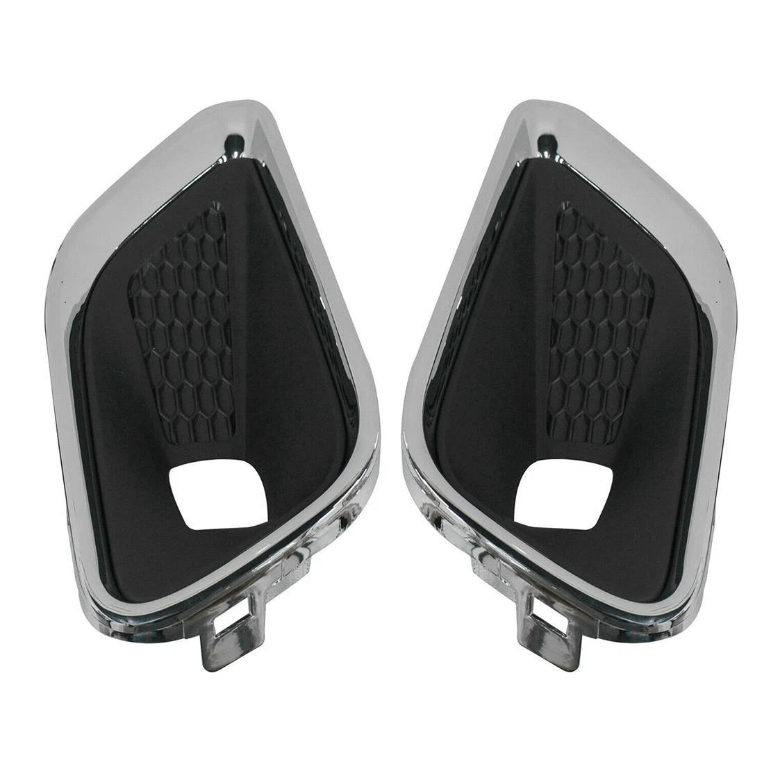 L & R Front Fog Light Trim Covers for Jeep Cherokee (2019-2020)