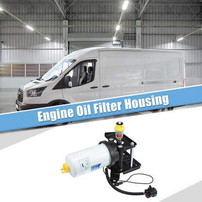 Diesel Filter Assembly for Ford Transit 2004-2014 (Black & White)