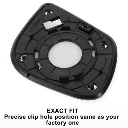 Left Side White Mirror Glass w/ Back Non-heated for KIA Picanto (2012-2020)