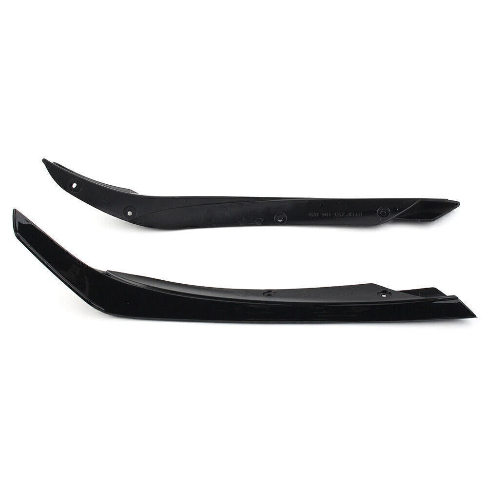 Front Lip Spoiler Fins for Mercedes Benz A-Class W176 (2016-2018)