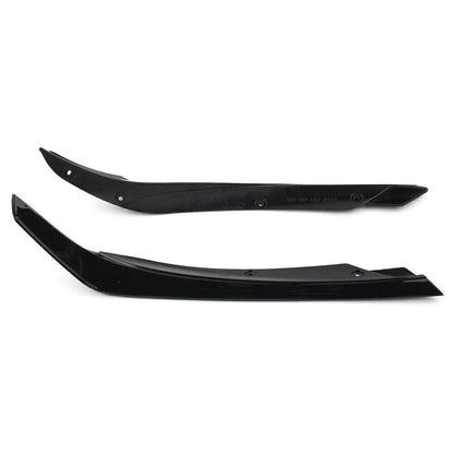 Front Lip Spoiler Fins for Mercedes Benz A-Class W176 (2016-2018)