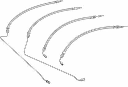 Trim Ram Hydraulic Cylinder Hose Kit for Mercruiser Alpha One/Bravo Gen 1