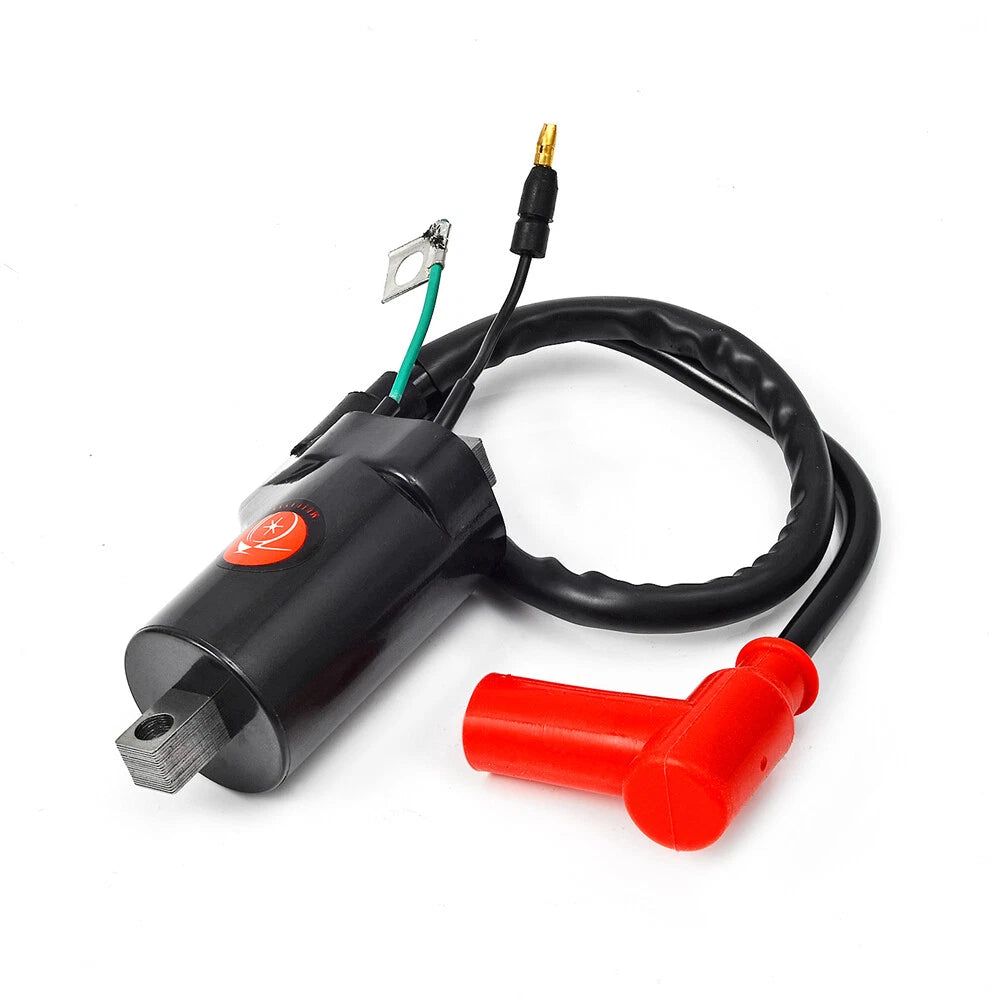 Ignition Coil & Spark Plug 2 x for Honda CR125R CR250R CR500R (1990–1992)