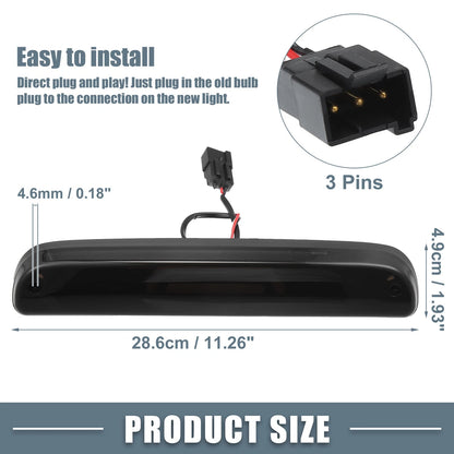 High Mount Stop Light for Ford (2004-2008) - Black Housing Smoked Lens
