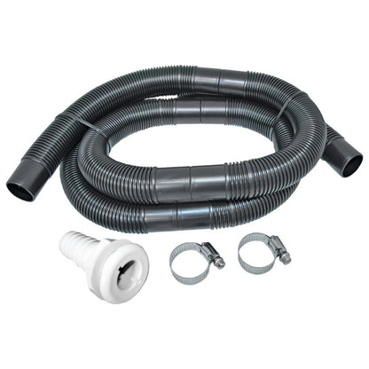 Bilge Pump Plumbing Kit / 20mm 3/4" with 5' Hose for Marine Applications