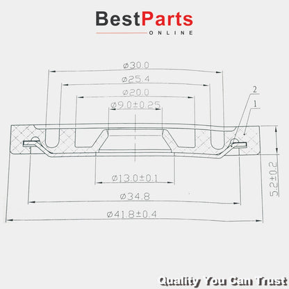 Vacuum Brake Booster Seals for Bendix