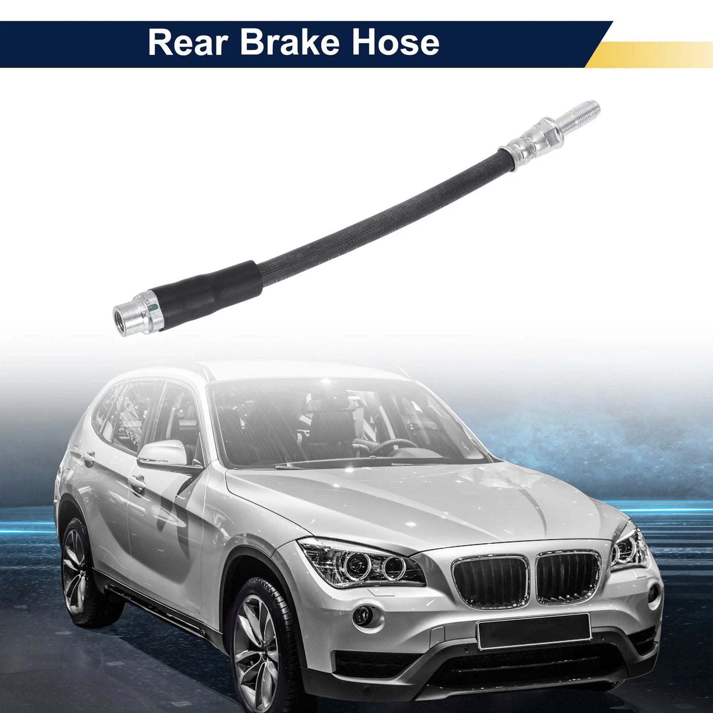 Rear Brake Hose for BMW X1 2008-2013 Hydraulic Hose 2 x 34306768851