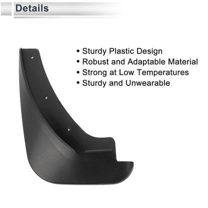 Mud Flaps Splash Guards for Mazda 3 1.6 Hatchback (2006-2011)