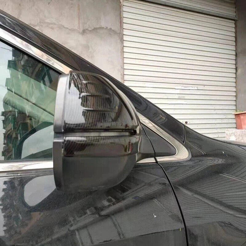 Carbon Black OX Horn Style Door Wing Mirror Cover for Honda CR-V (2012-2021)