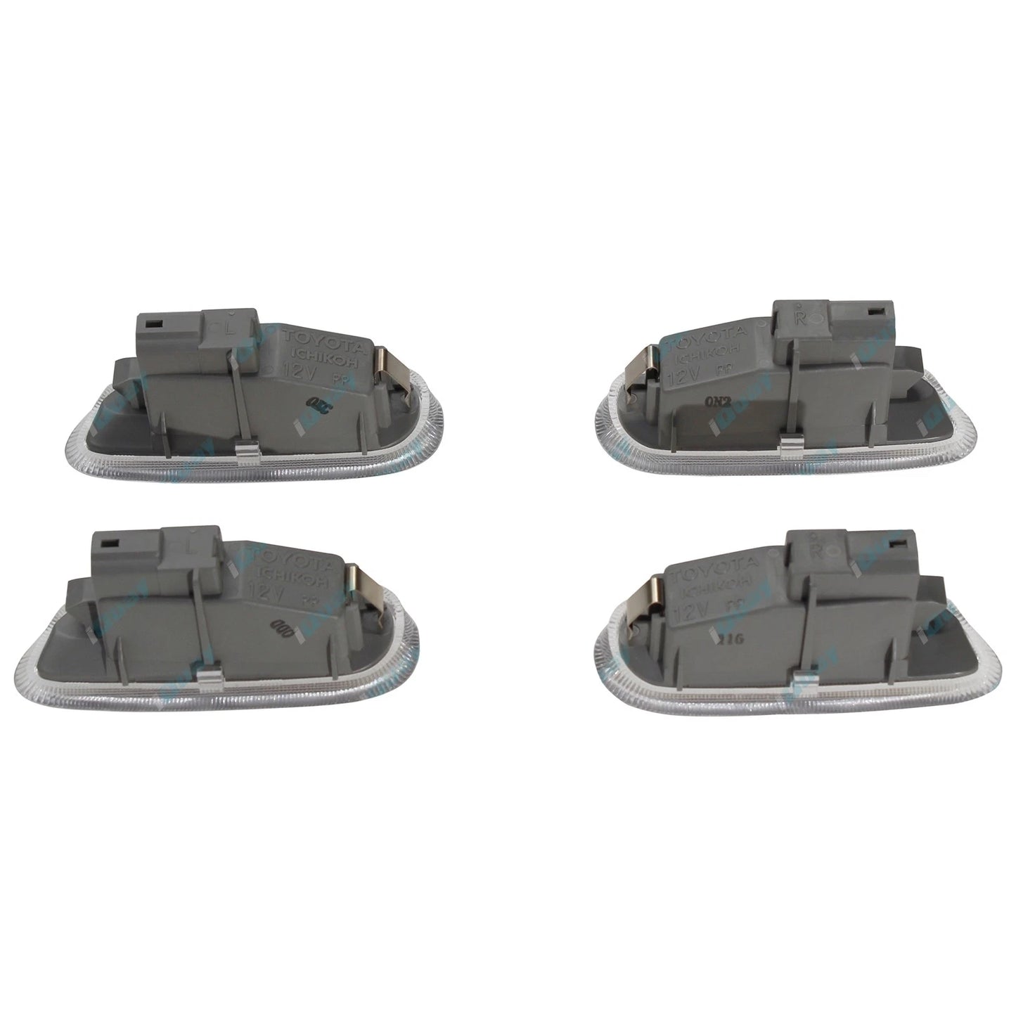 Genuine Courtesy Door Lamp Kit 4 x Lights for Toyota Landcruiser 100 105 Series