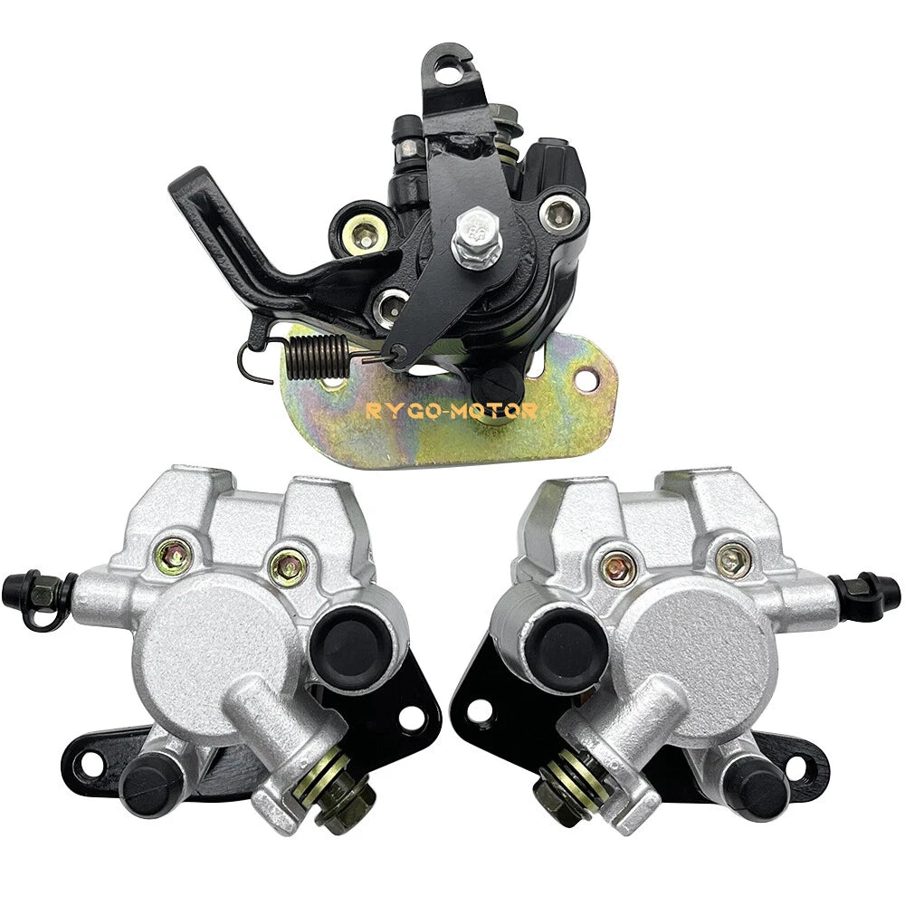 Front & Rear Brake Calipers for Honda Sportrax 400 TRX400EX TRX400X(2008–2014)