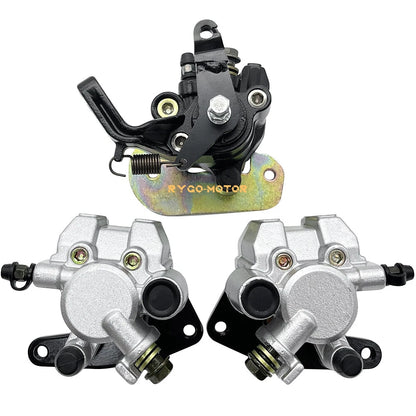 Front & Rear Brake Calipers for Honda Sportrax 400 TRX400EX TRX400X(2008–2014)