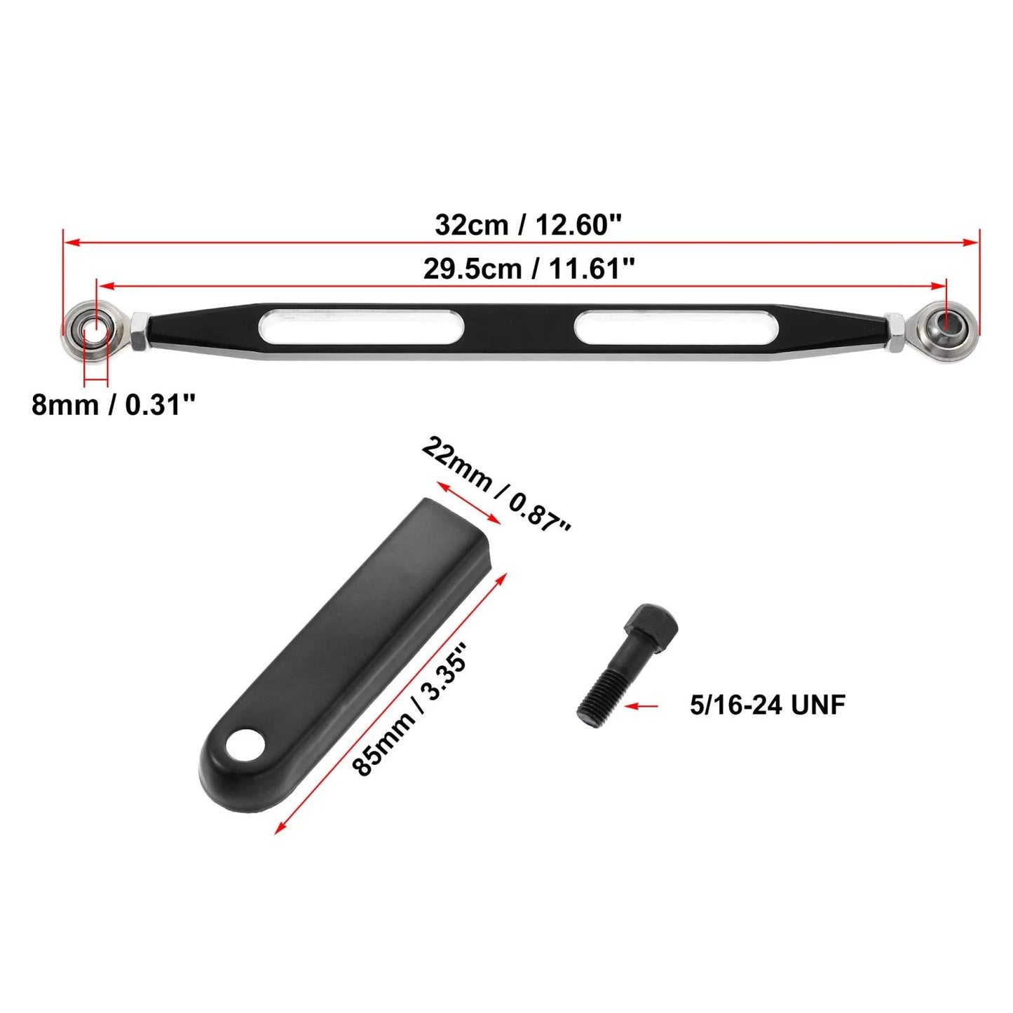 Motorcycle Lever Gear Shift Linkage 2Hole for Harley Davidson (1980–2022)