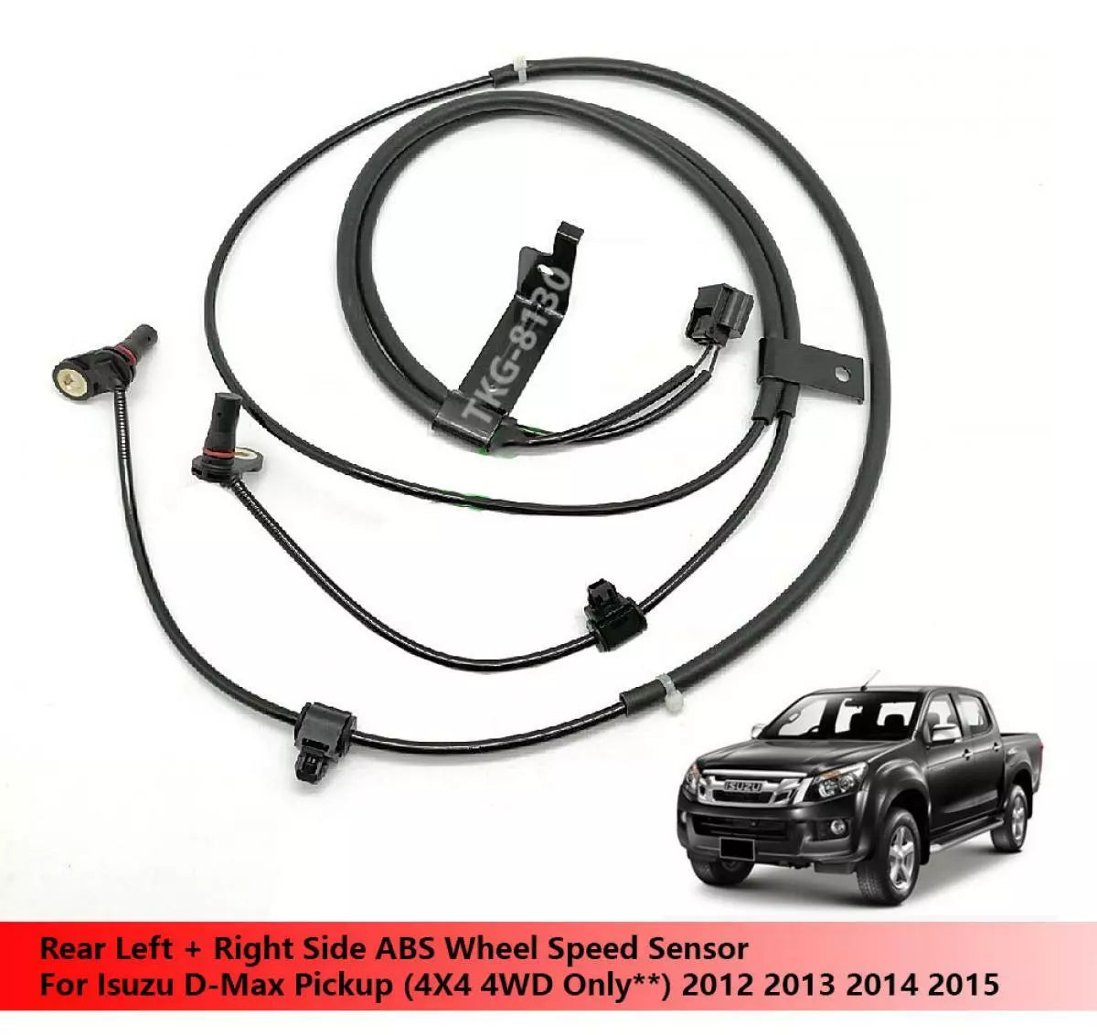 Rear ABS Wheel Speed Sensor for Isuzu D-Max 2012-2015 (2012-2015)