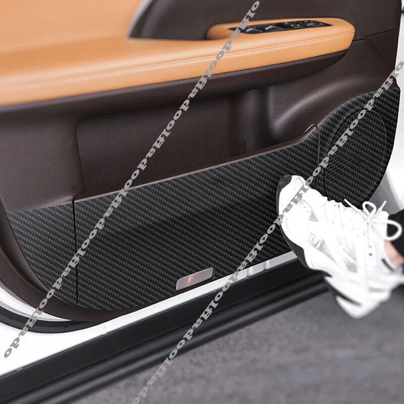Leather Door Kick Pad Trim Cover for Lexus RX350 450H (2016–2022)