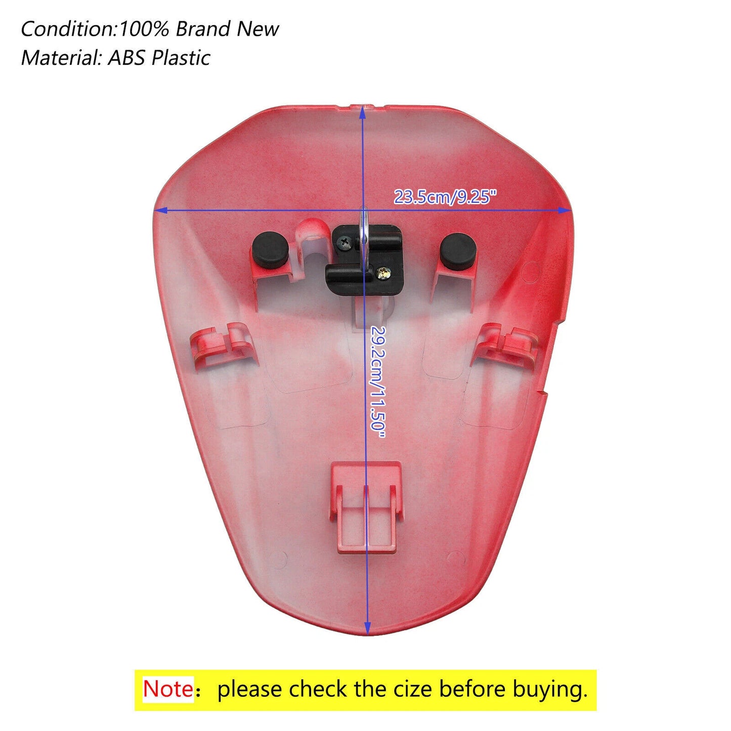 ABS Rear Seat Cover for Suzuki GSXS1000 GSXS1000F (2015-2023)