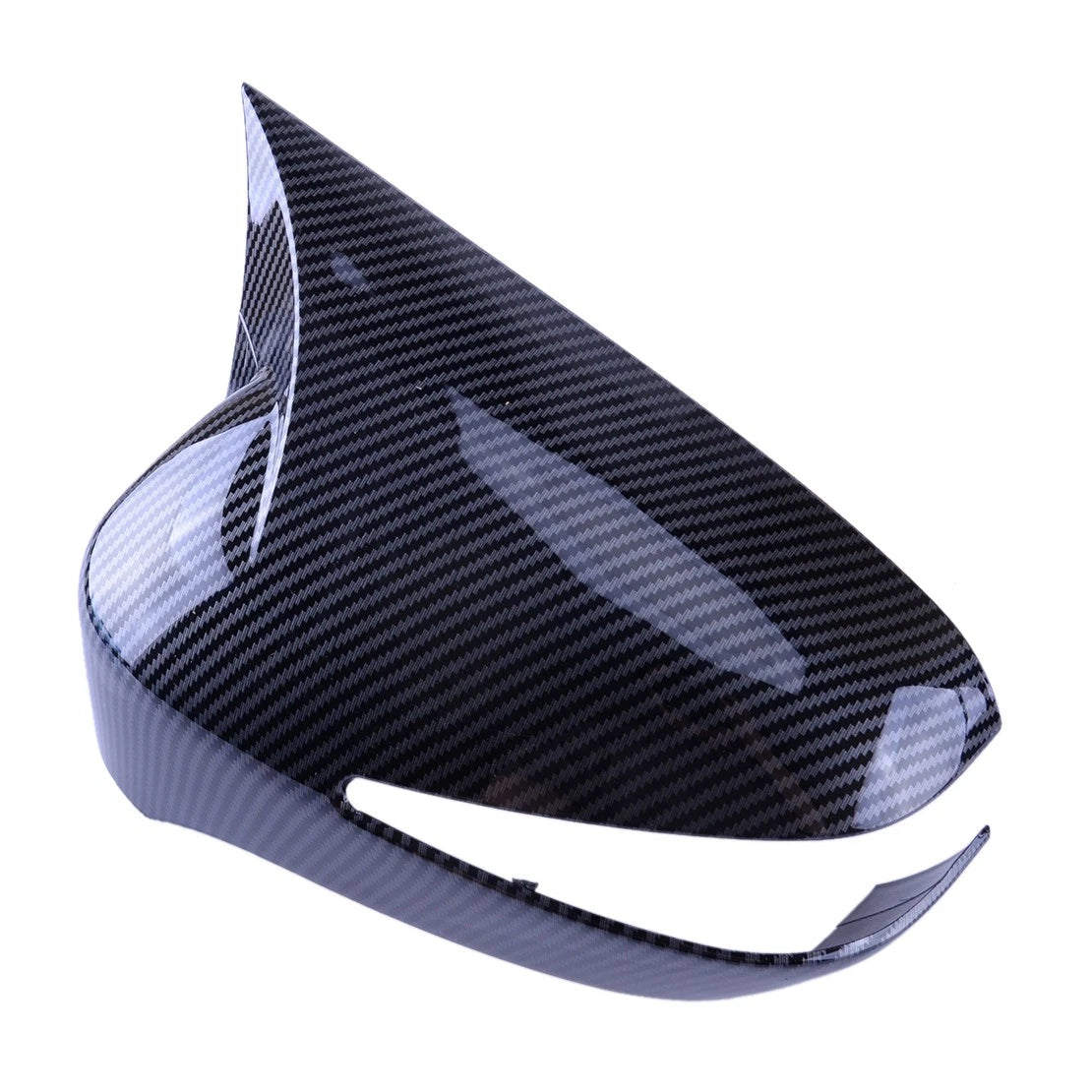 2 x Carbon Fiber Style Rear View Mirror Covers for Honda Civic Sedan (2006-2012)