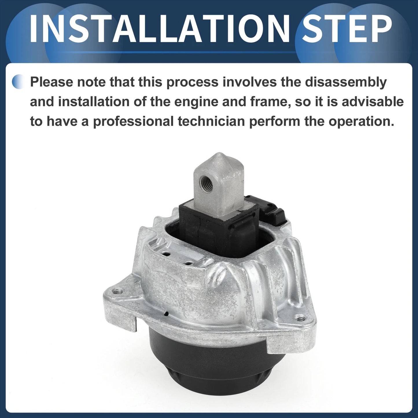 Engine Mount for BMW 5 Series GT F07 2010-2013 4.4T A/MT