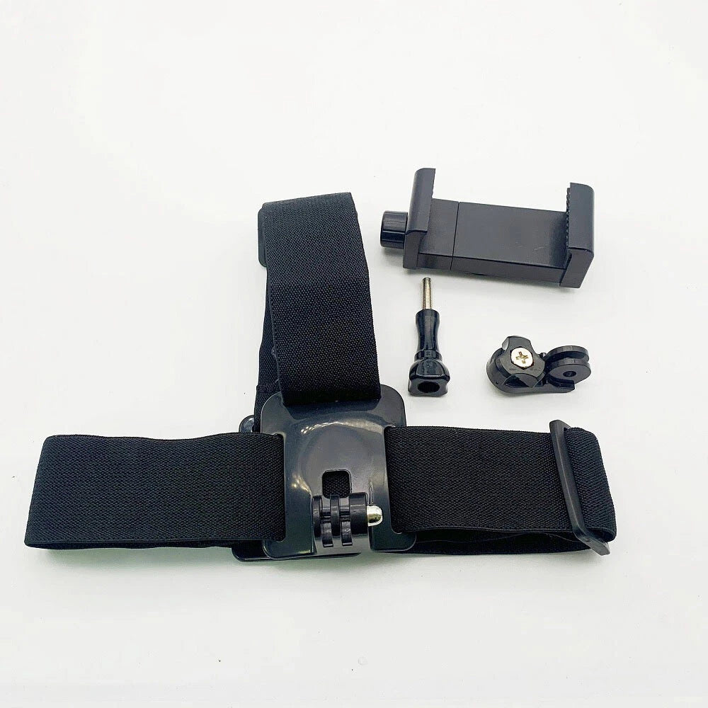 Universal Head Band Strap Phone Mount for Mobile Video Recording