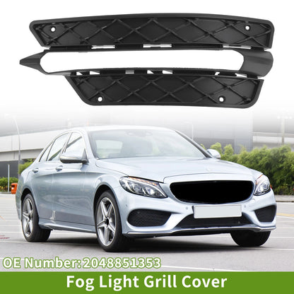 Front Left Fog Light Grill for Mercedes-Benz C350 (2008-2015)