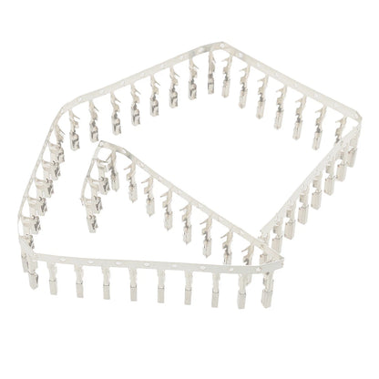 50Pcs License Plate Light Crimp Terminals  (N/A)
