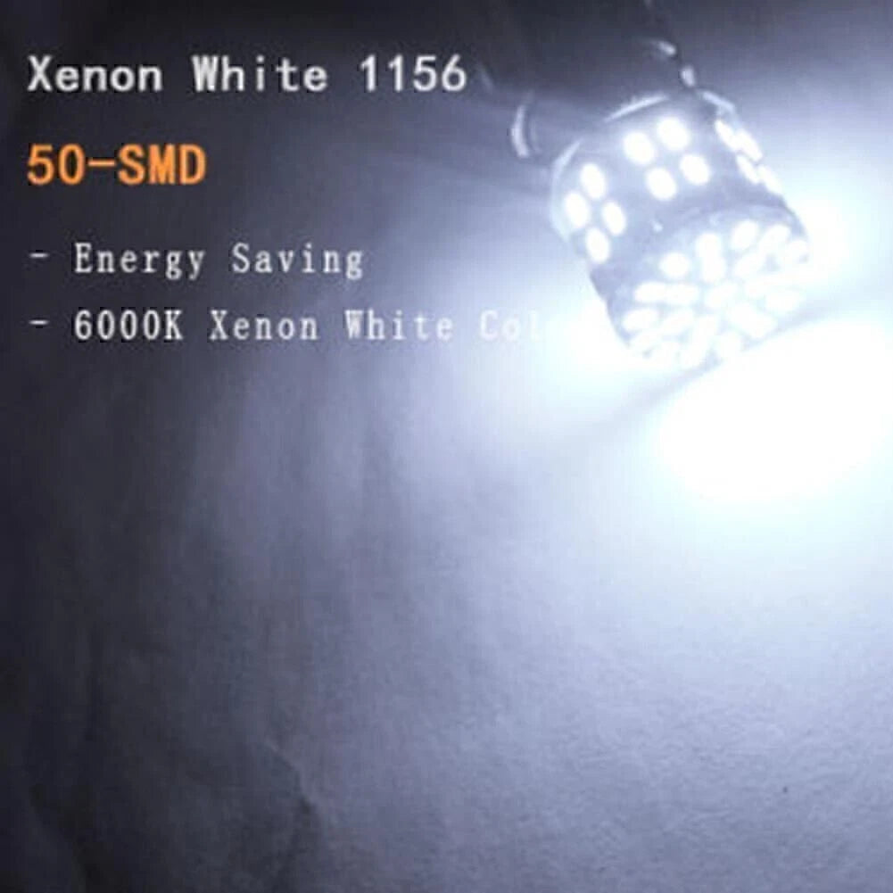 4 x 50SMD LED Tail Turn Signal Light Bulbs for BA15S 1156
