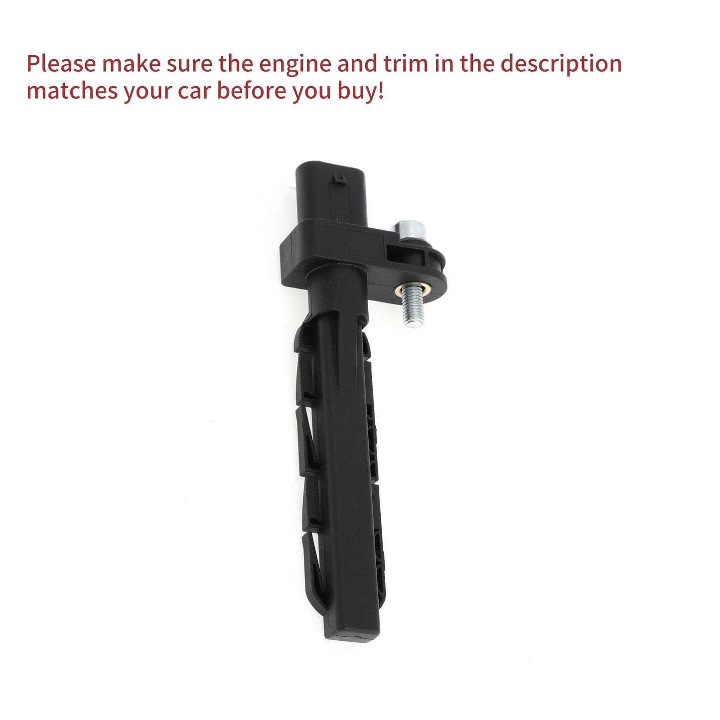 Crankshaft Position Sensor for BMW F30 330d (2012-2018) 1 x Black
