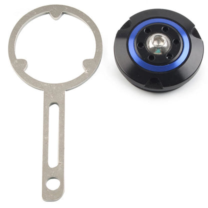 Motorcycle Engine Oil Filler Cap Blue for BMW R1200GS Adventure R1250GS (2013-2023)
