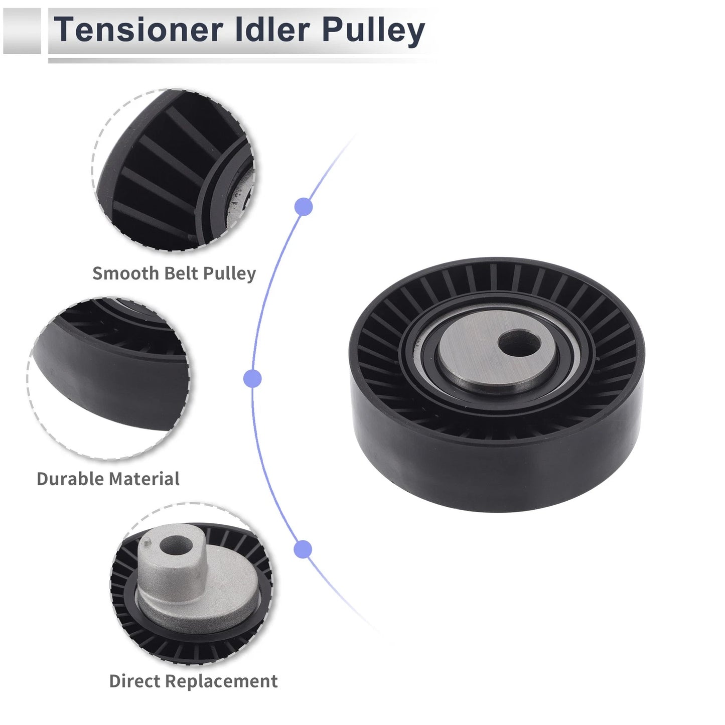 Drive Belt Idler Pulley for BMW 325i (1994 - 2006)