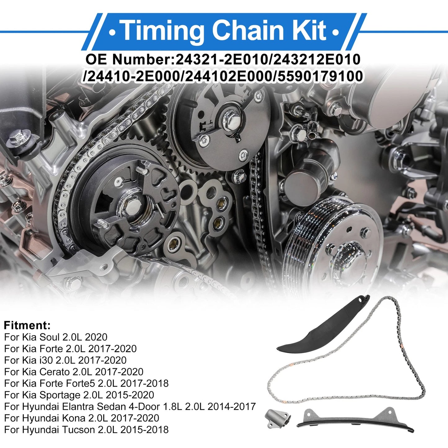 Timing Chain Kit for Kia Soul 2.0L (2020)
