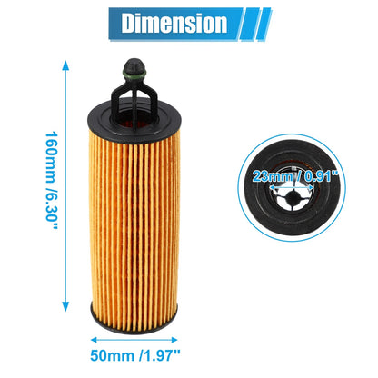 Engine Oil Filter 1 x for Dodge Avenger (2007-2014)