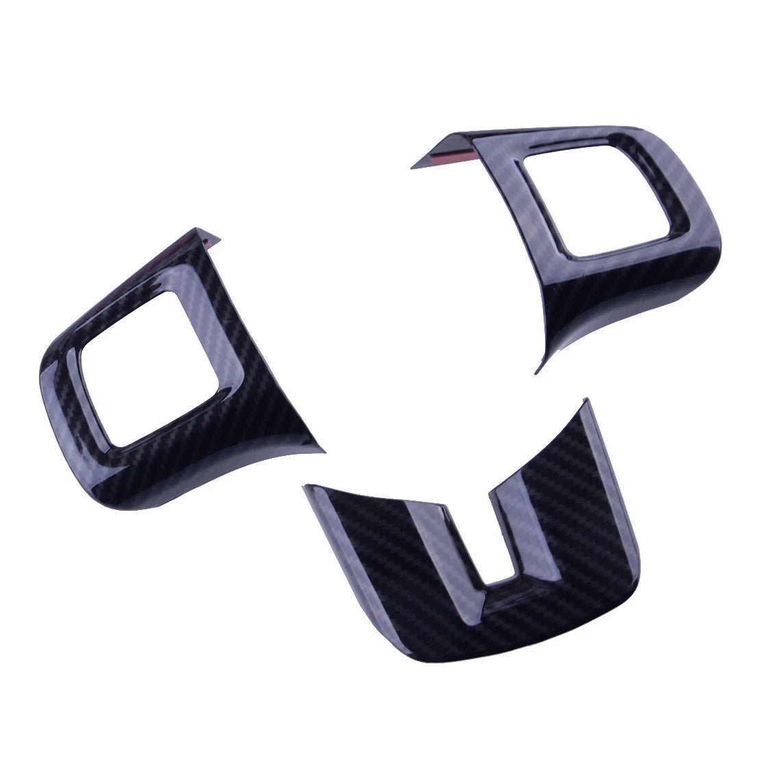 Carbon Fiber Steering Wheel Cover Sticker for Dodge Challenger (2008-2014)