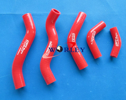 Silicone Radiator Hose for Honda CR125R 1998-1999 ( Red)
