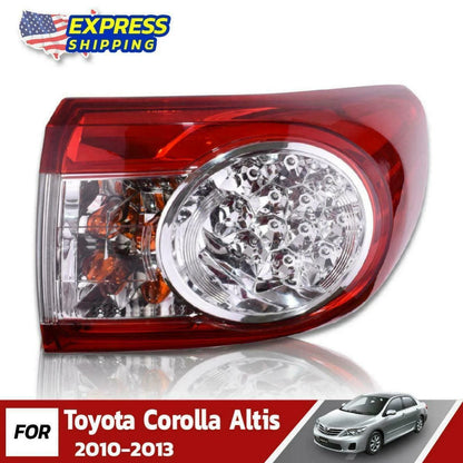 Right Outer Tail Lights Lamp Assembly Fits Toyota Corolla Altis Sedan 2010-2013