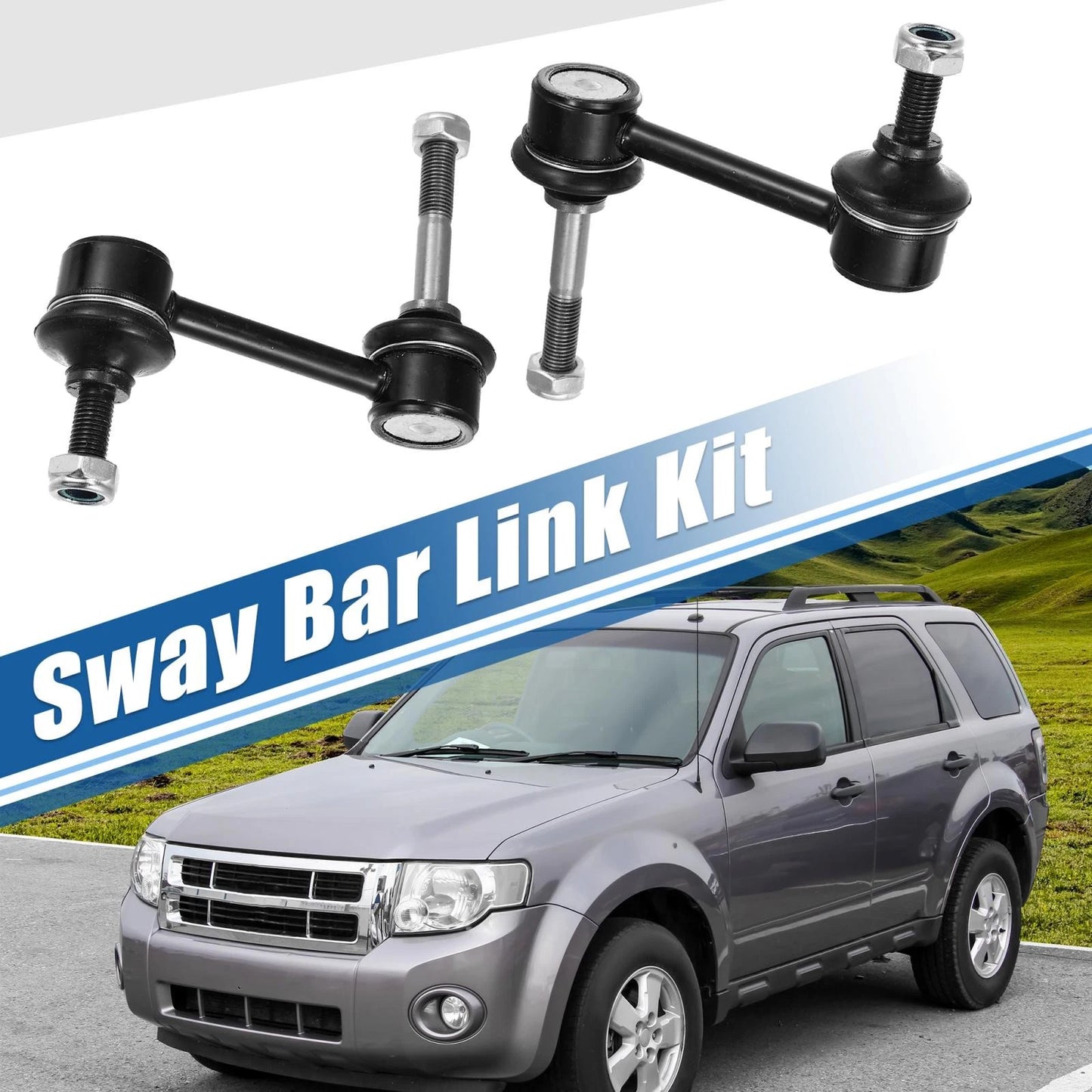 2 x Rear Sway Bar Links Stabilizer Link for Ford, Mercury, Mazda