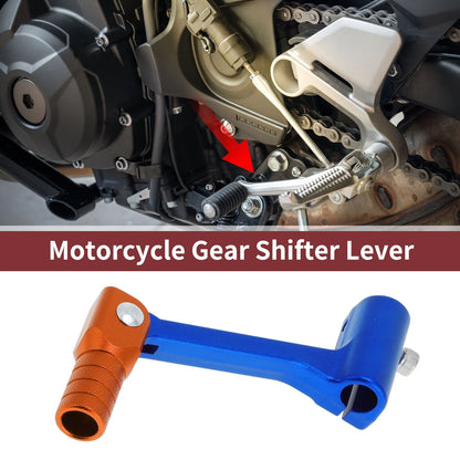 Folding Gear Shifter Lever for Bosuer Cheetah Blue and Orange